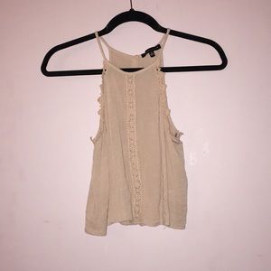 PACSUN CROPPES GIRLY HALTER